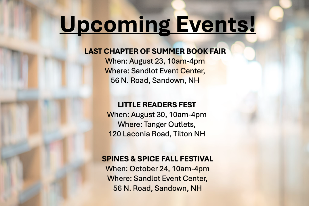 Upcoming Events!